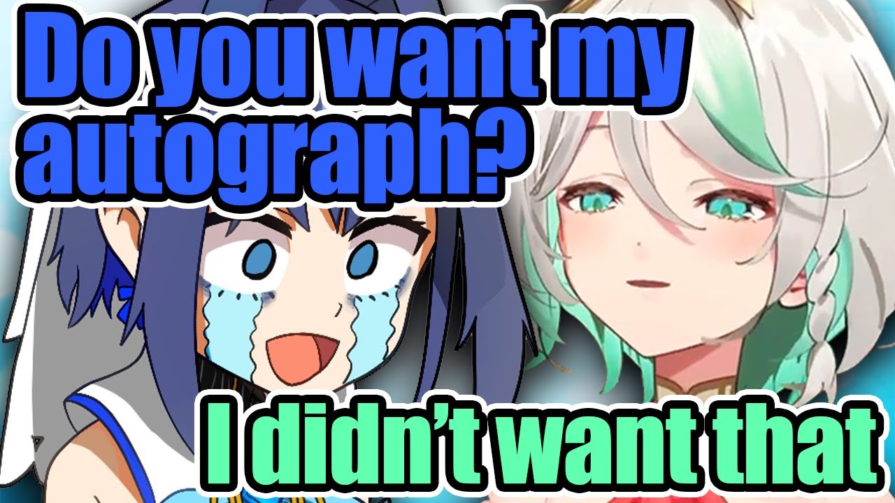 Cecilia Rejecting Kronii's Autograph IRL is SO Funny and Evil