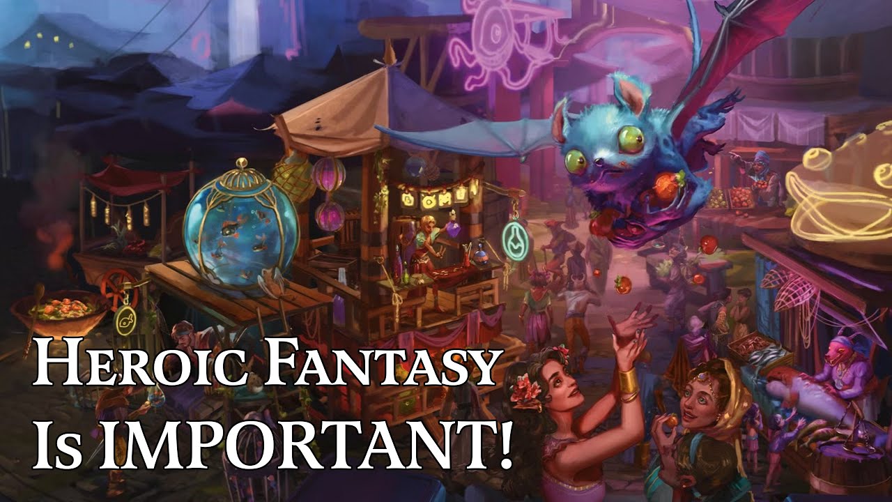 Heroic Fantasy vs Ridiculous Fantasy