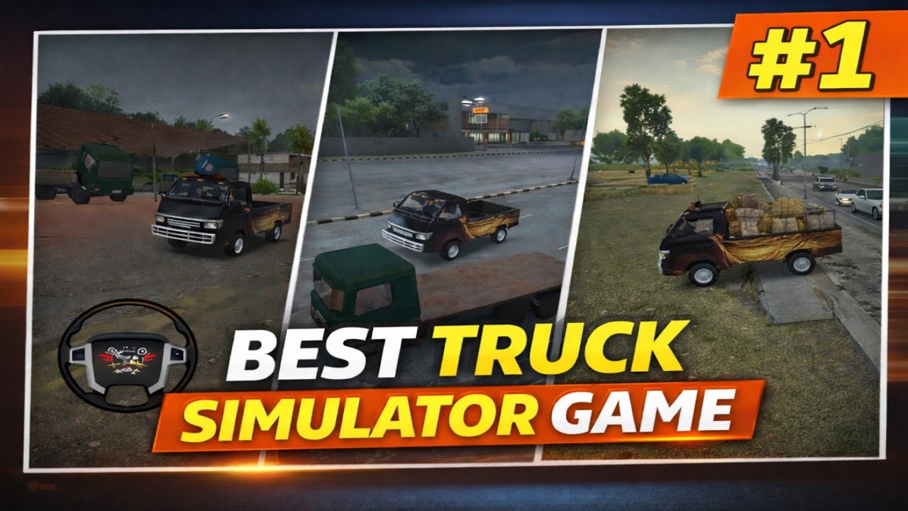 🚛 Truck Simulator Indonesia 🇮🇩 | Real Driving Experience 😍 #1