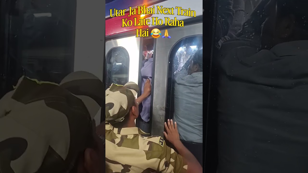 Doors Refuse to Shut; Man offloaded from packed coach