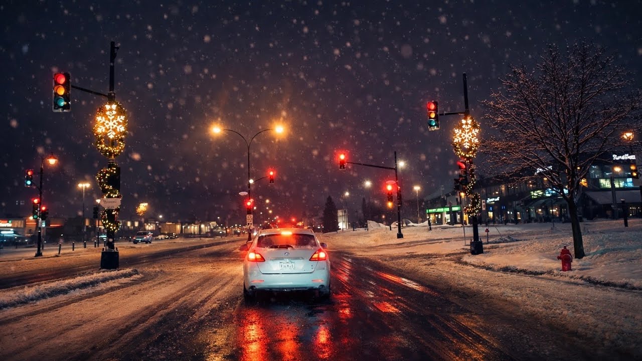 Winter Driving in Montreal Canada 4K | 4K Canada 🇨🇦 Montreal Driving Tour