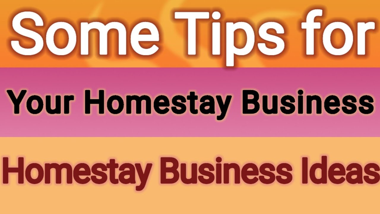 Tips for Homestay Business Ideas || Booking.com