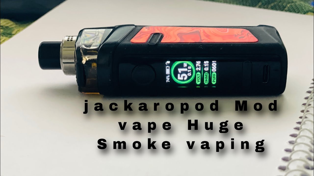 Vandy vape Jackaroo pod Mod Kit Best smoke Or Cloud Device bd #vapelove ফুল রিভিউ দিলাম কেমন?