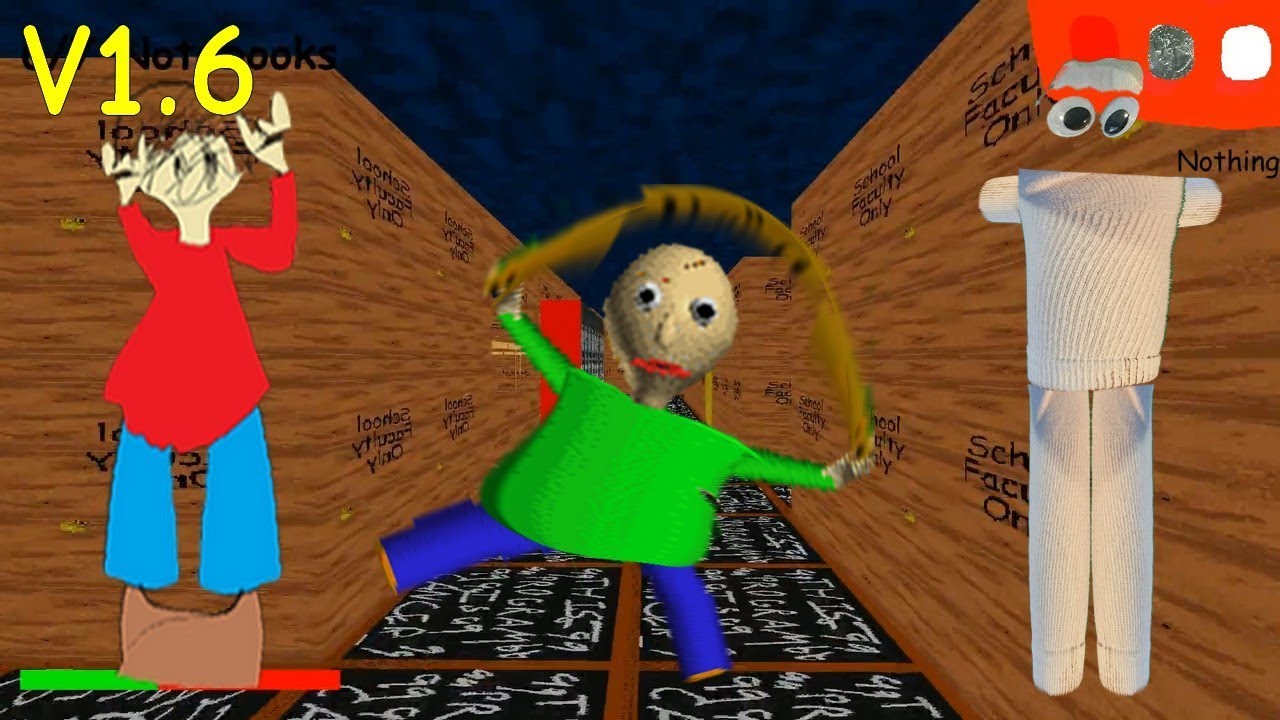 Playtime's Swapped Basics v1.6 Release - Baldi's Basics Mod