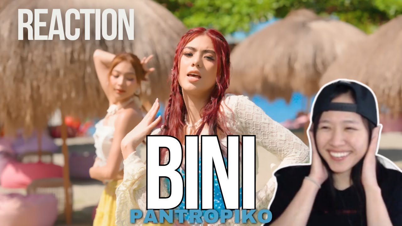 KPOP FAN REACTING TO BINI - PANTROPIKO !!