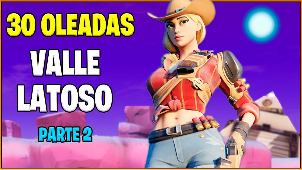 SALVAR EL MUNDO| CONSTRUCCIÓN BASE para *30 OLEADAS* VALLE LATOSO |PARTE #2| Fortnite - XWARSX
