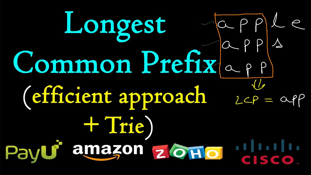 Longest common prefix