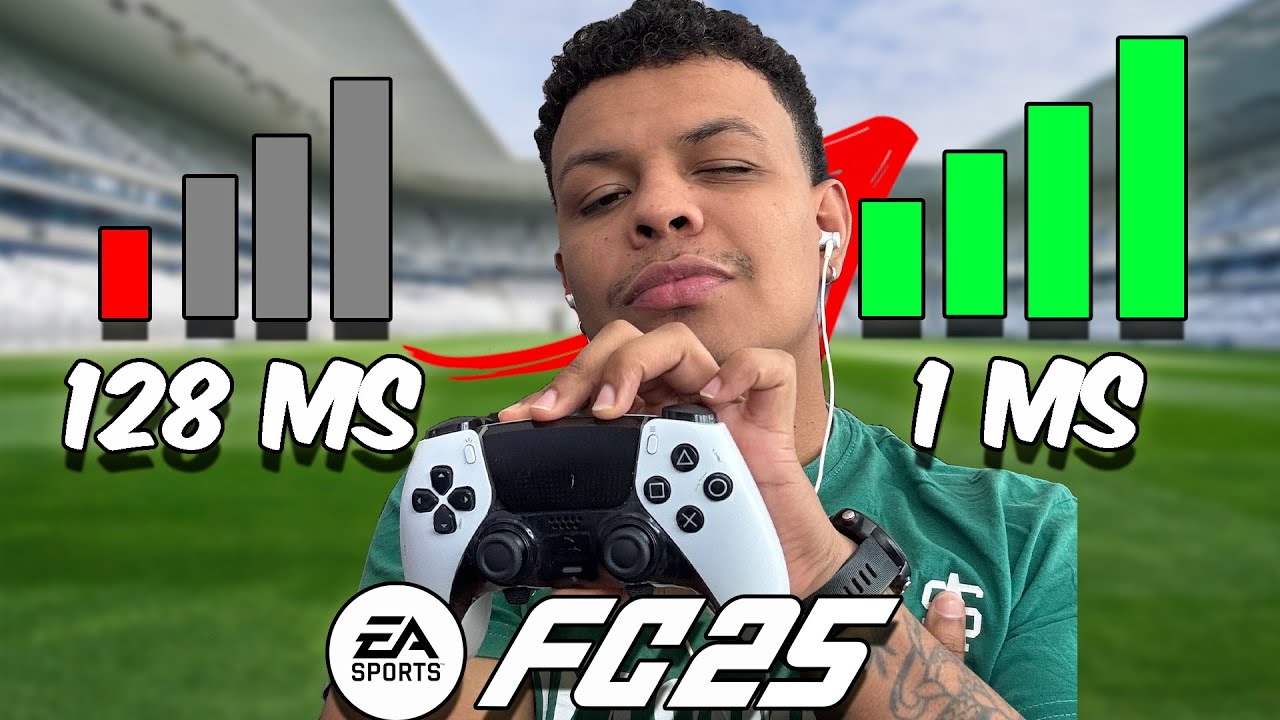 🔧 Cómo BAJAR el PING en EA FC 25 ⚡ Mejora tu conexión y juega sin LAG [FUNCIONA 2025]