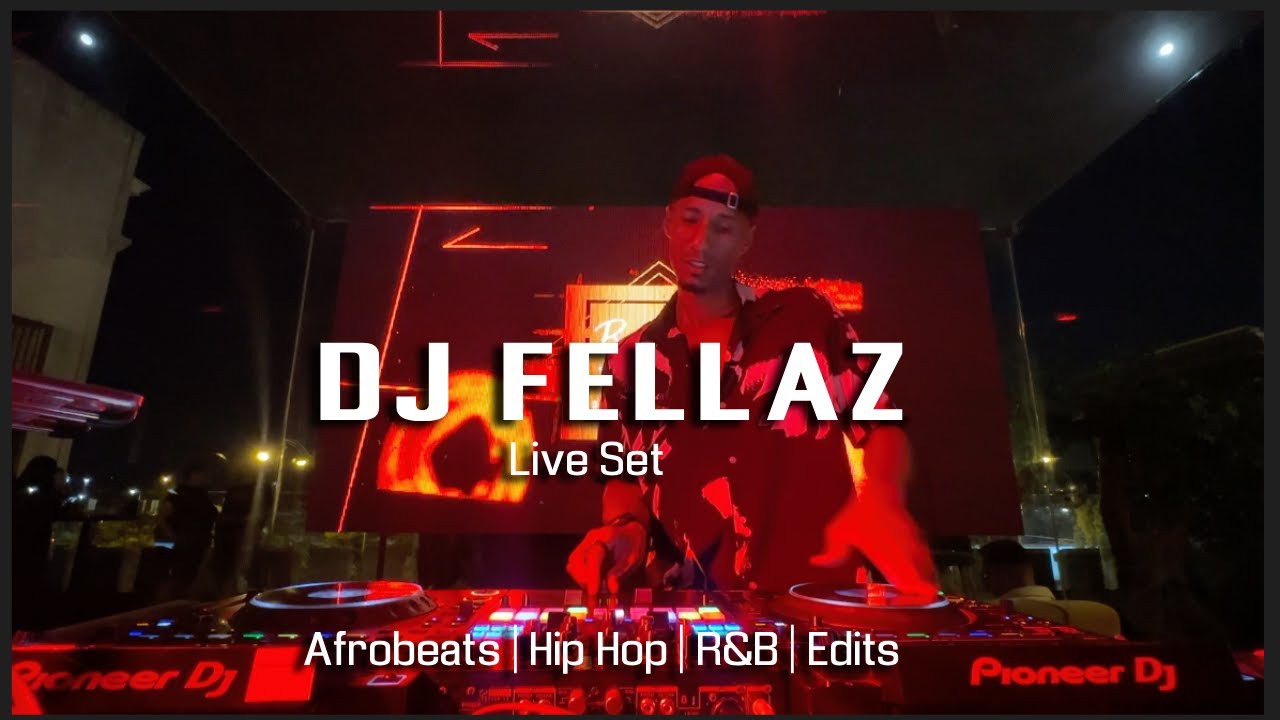 DJ FELLAZ LIVE @ Rendez Vous by Guillaume | Lisbon | Afrobeats, Hip Hop, RnB, Dancehall