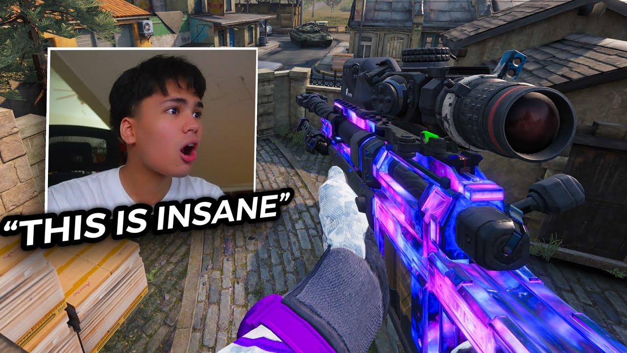 USING THE RAREST SNIPER SKIN EVER IN CODM!