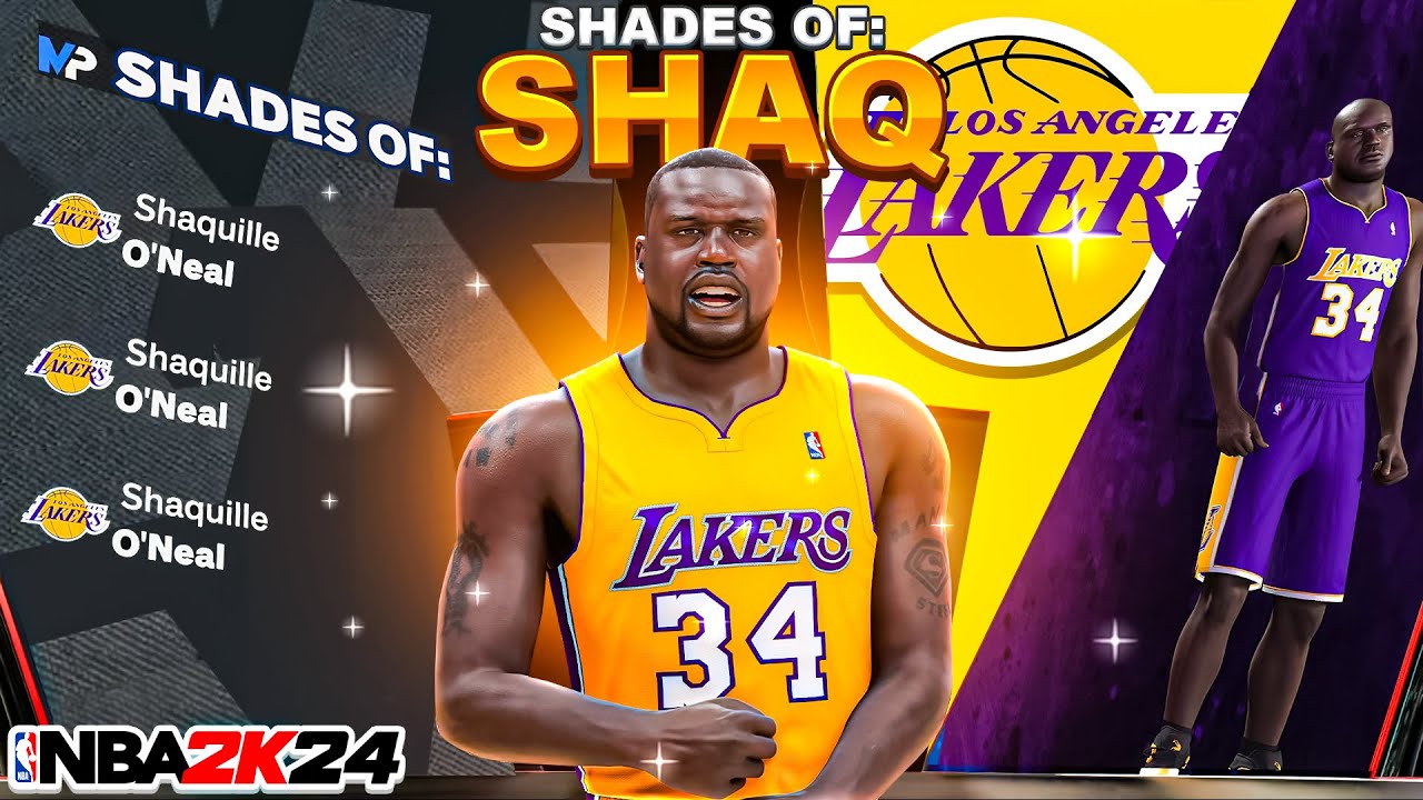 How to Get SHADES OF: Shaquille O'Neal in NBA 2K24 MyPlayer Builder!