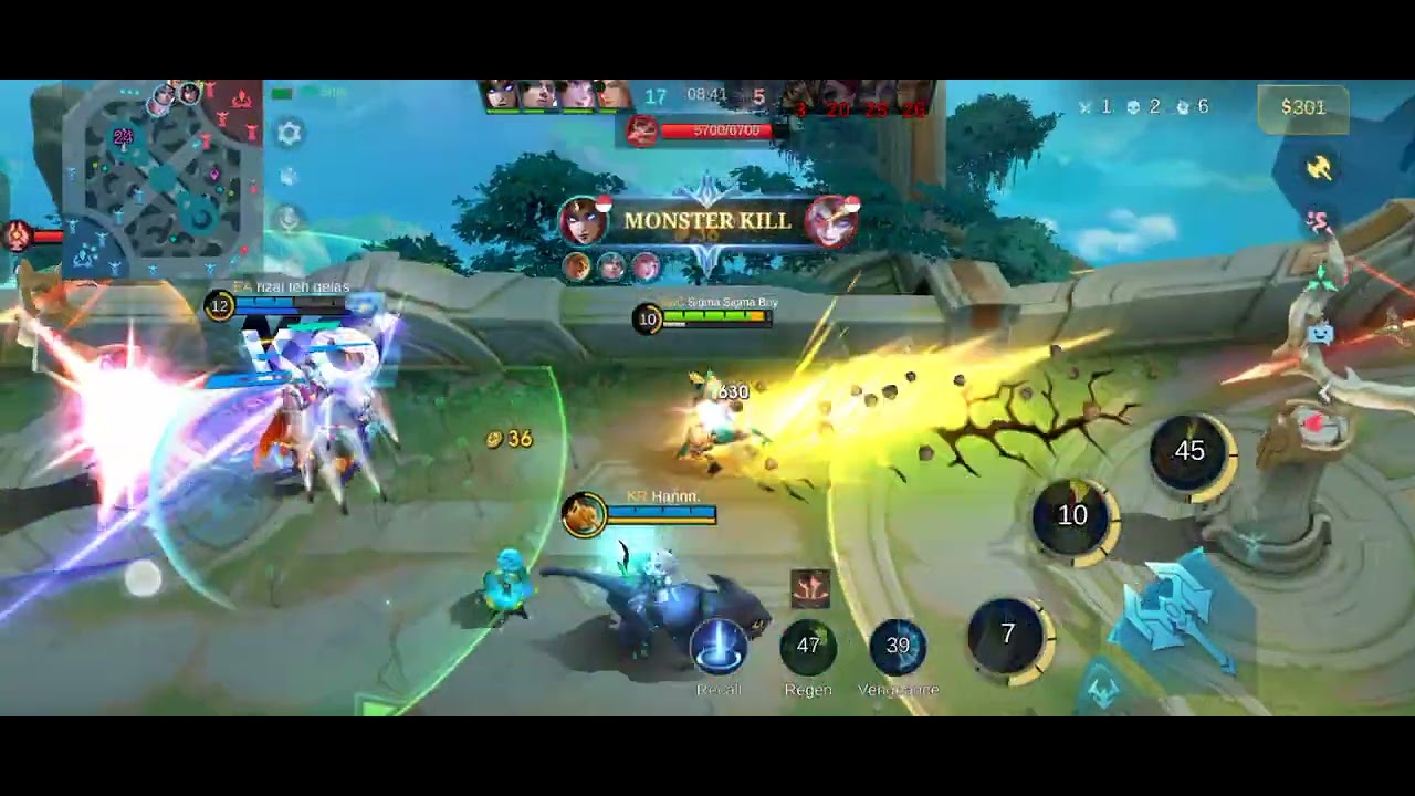 Mobile Legends Ранг Опыта Линия Истребитель Танк Гатоткача 3/3/10 @inspekturrahasia