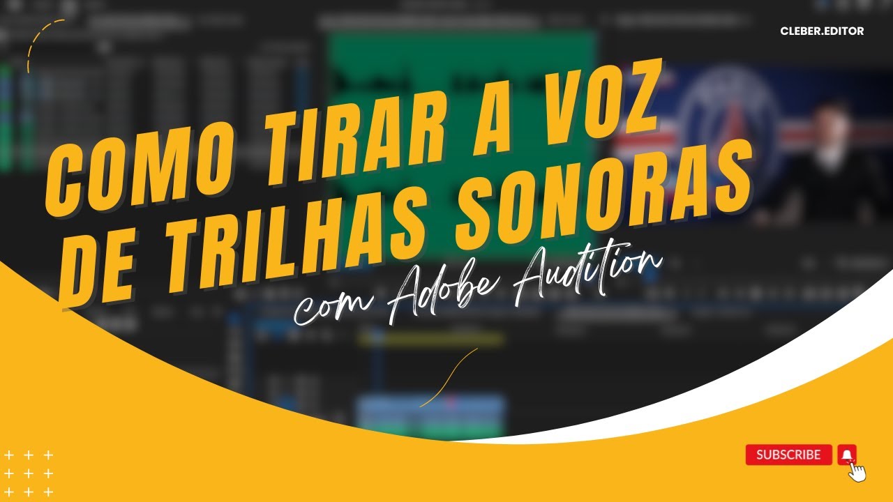 COMO TIRAR A VOZ DAS MÚSICAS (CRIAR PLAYBACK) Adobe Audition