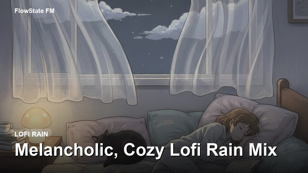 Lofi Rain BGM Mix | для сна