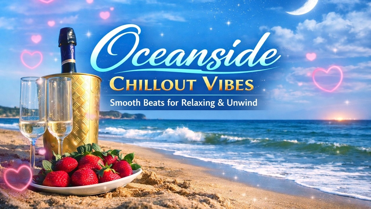 Oceanside Chillout Vibes 🌙 Smooth Beats for Relaxing and Unwind