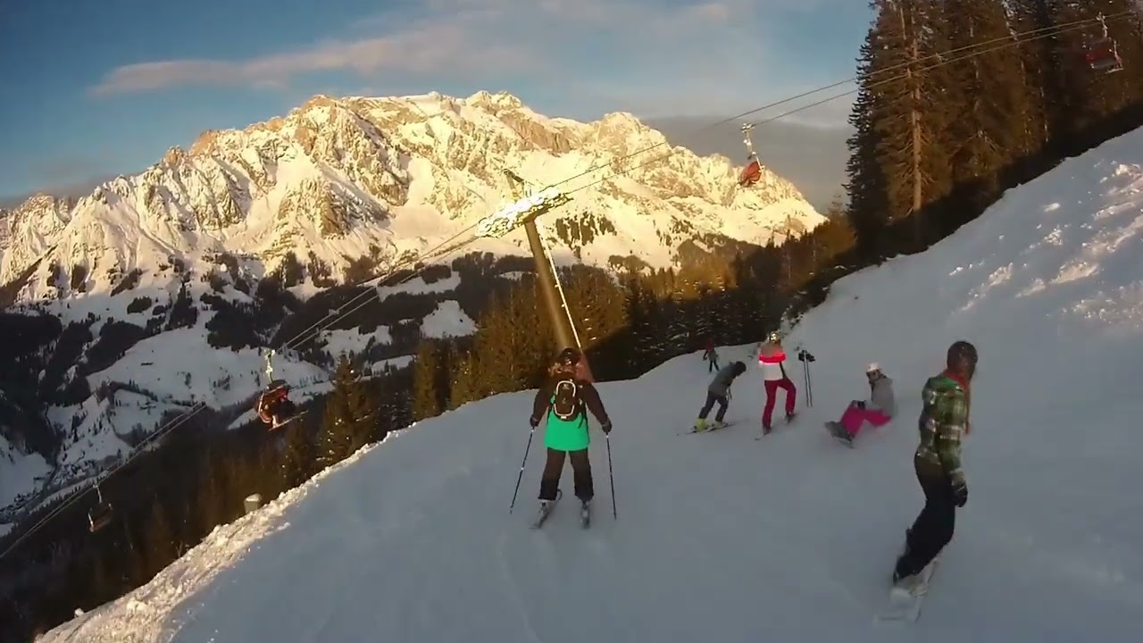 Hochkönig Dienten Piste 14 + 14a Skiweg Wastlhöhe