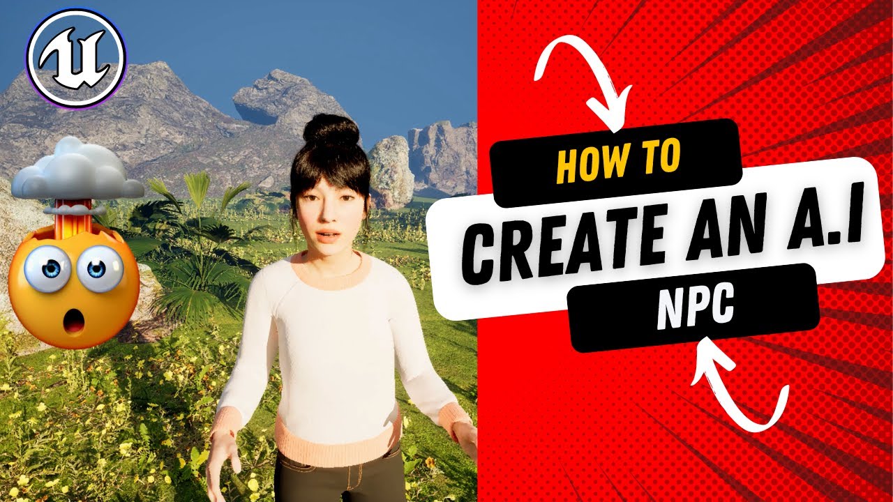 How to Create an Unreal Engine Intelligent AI NPC Metahuman in 10 minutes