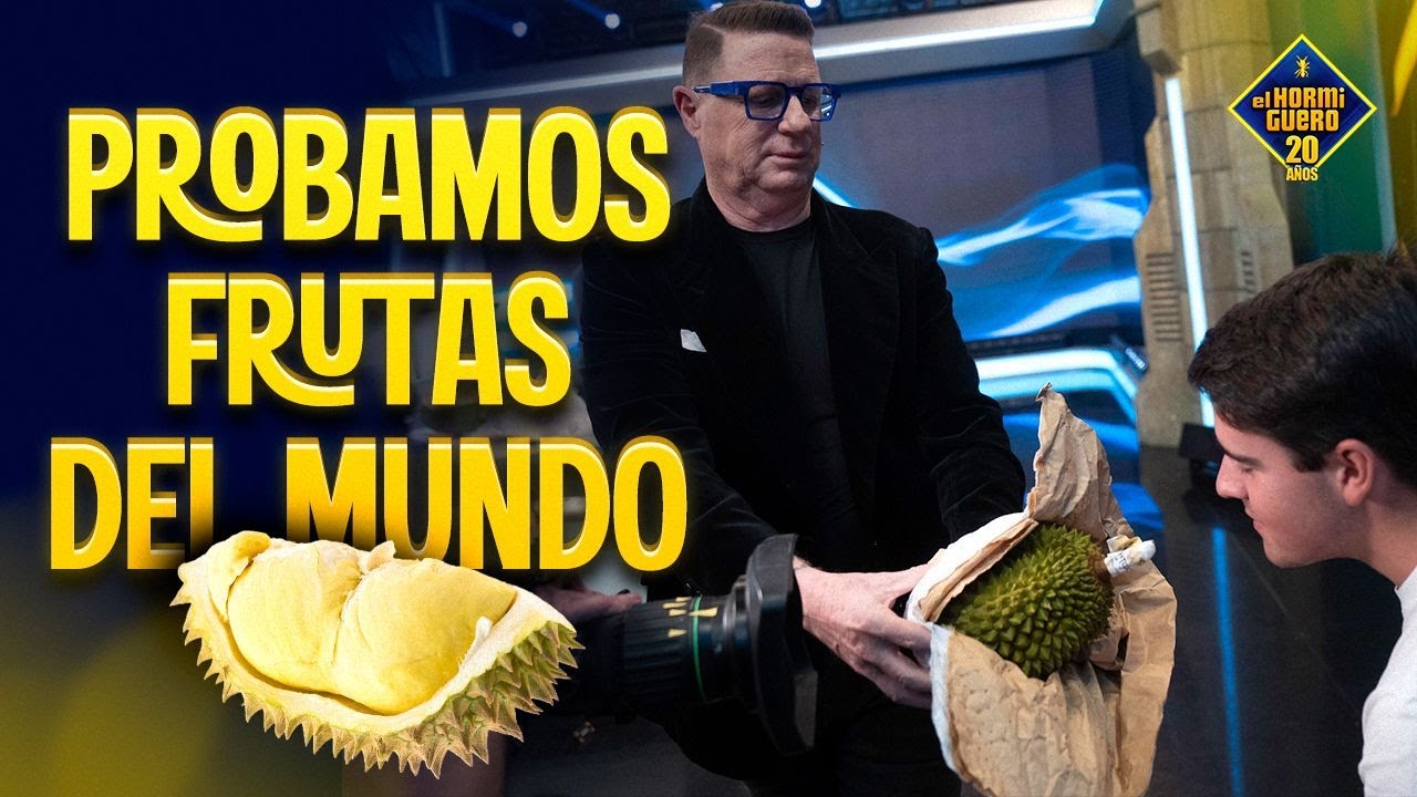 Marron sorprende a Los Morancos con las frutas más raras del mundo - El Hormiguero