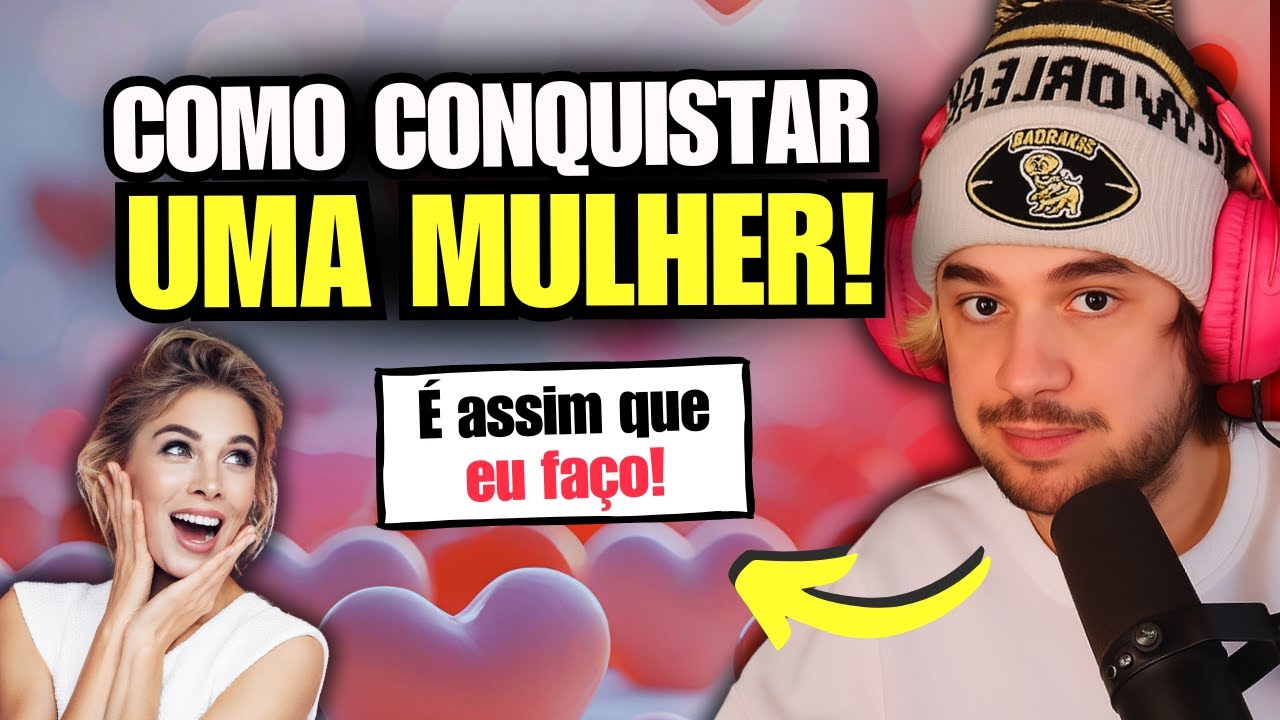 DESCUBRA COMO FLERTAR COM MULHERES! - Brino React Tiktok