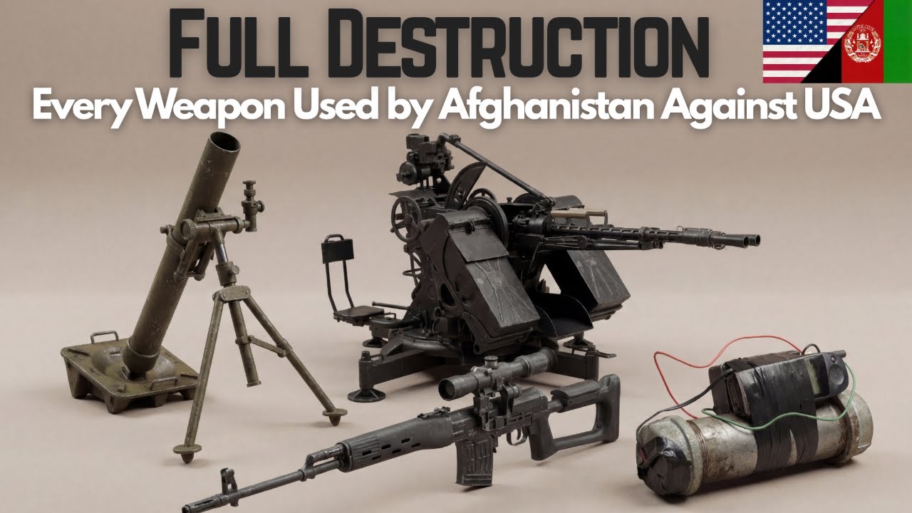 Every Weapon Used by Afghanistan Against USA