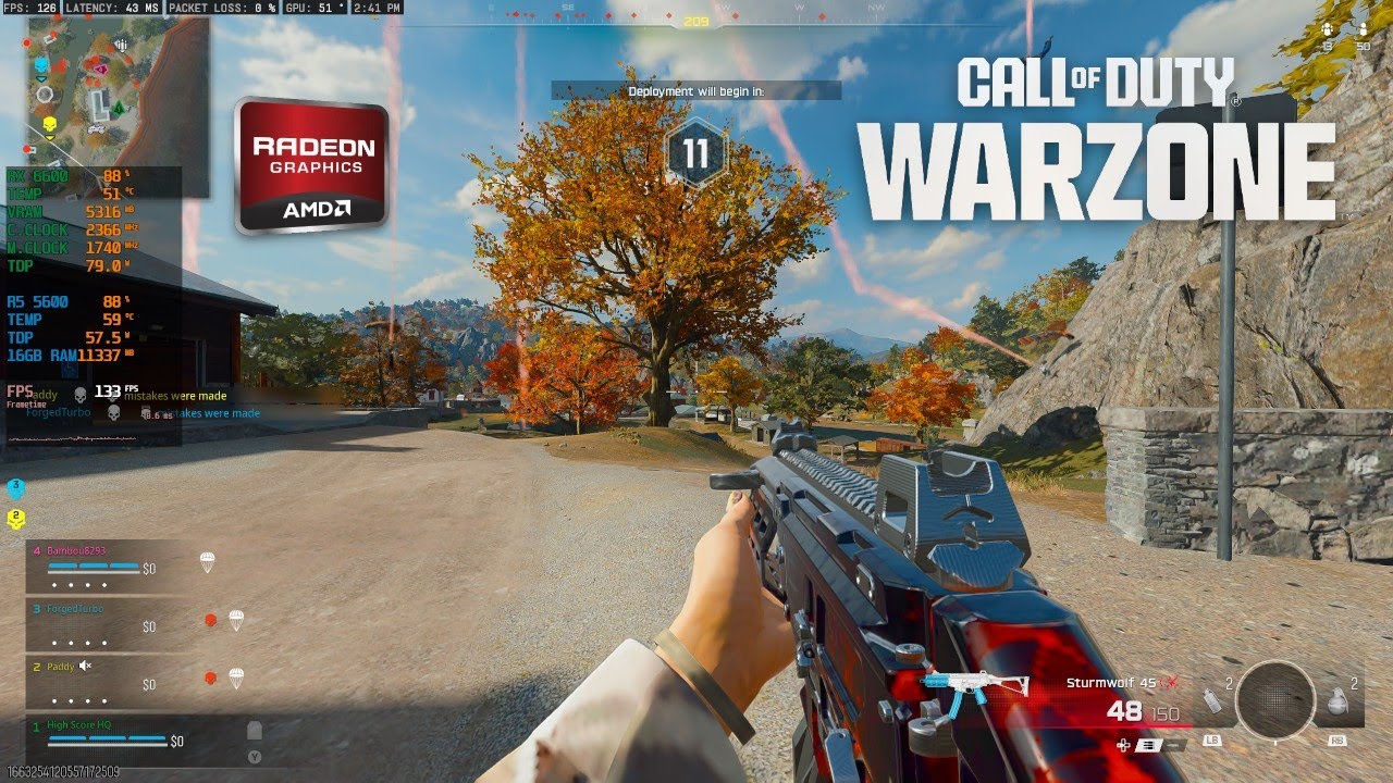 CALL OF DUTY WARZONE (RX 6600) 1440P MINIMUN SETTING