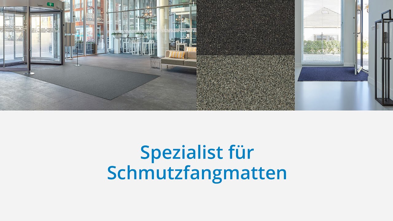 RINOS Spezialist für Schmutzfangmatten
