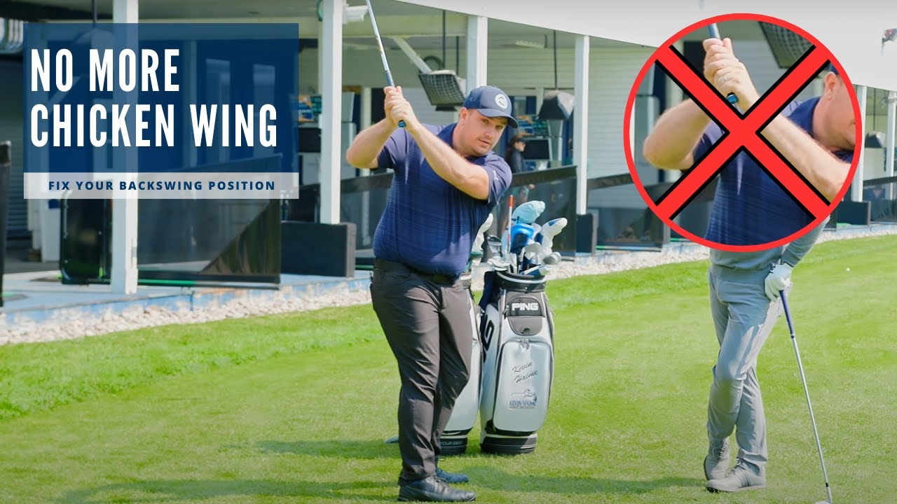 How To Fix Your Backswing “Chicken Wing”