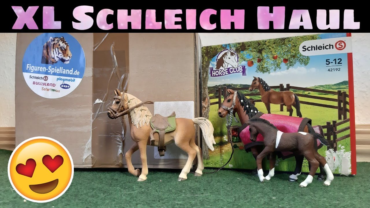 XL Schleich Haul 😱❤ Neue Pferde + Reiter ?🐴👧🏼
Auspackvideo 😚