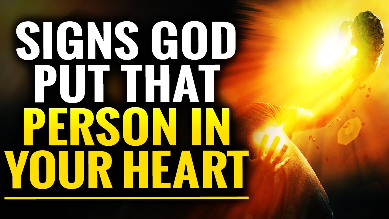 When God Is Leading Your Heart To A Particular Person You Will Notice These Signs