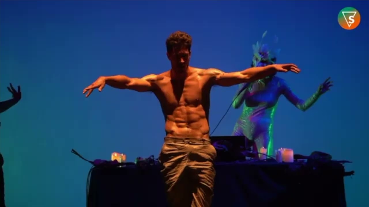 Video featuring theatrical skills with voice sample