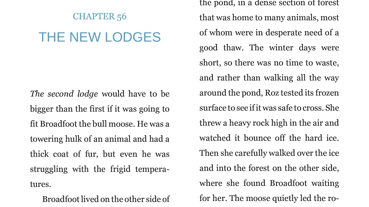 The Wild Robot by Peter Brown (Chapters 55-58)