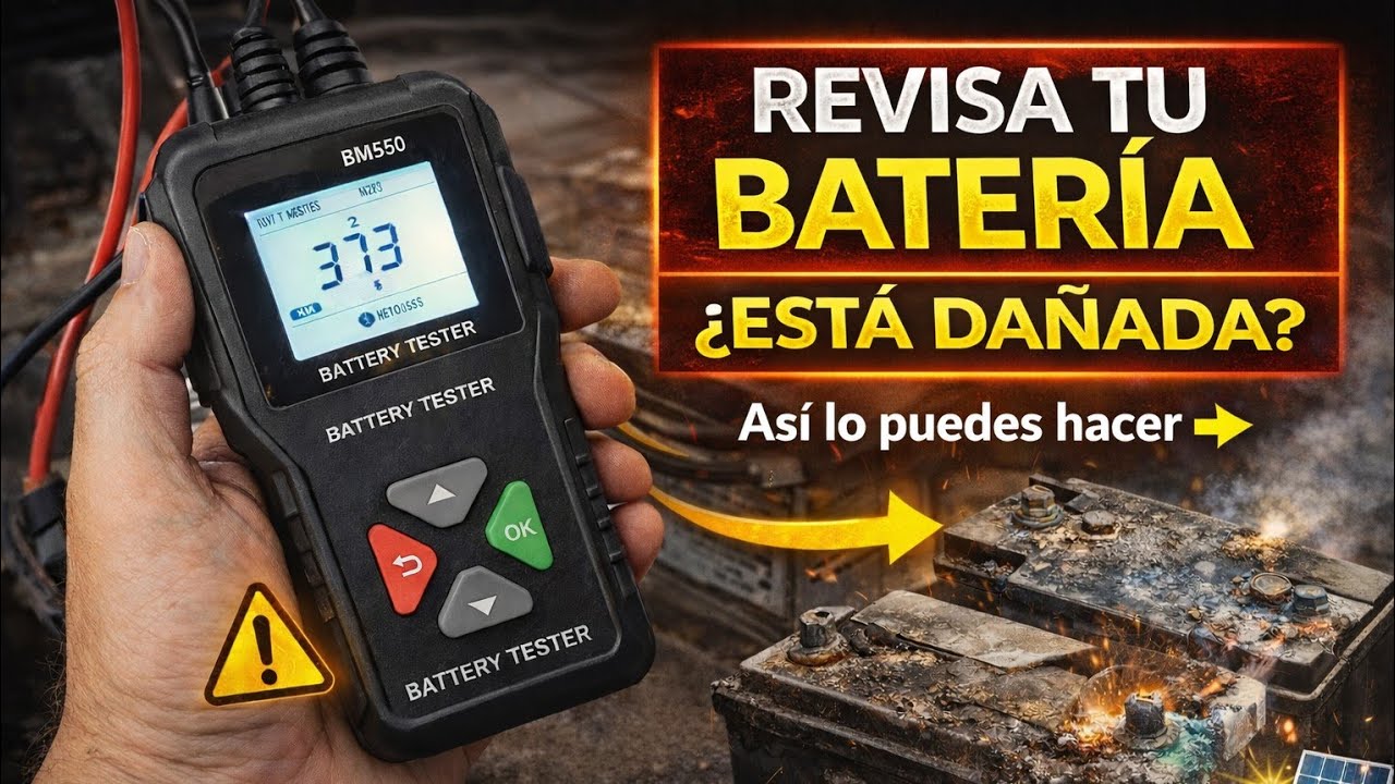 Cómo saber si una batería ya no sirve (prueba REAL con medidor)