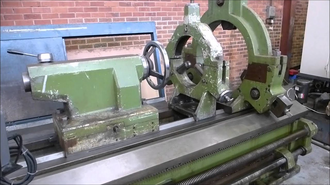 Broadbent 950 heavy duty lathe