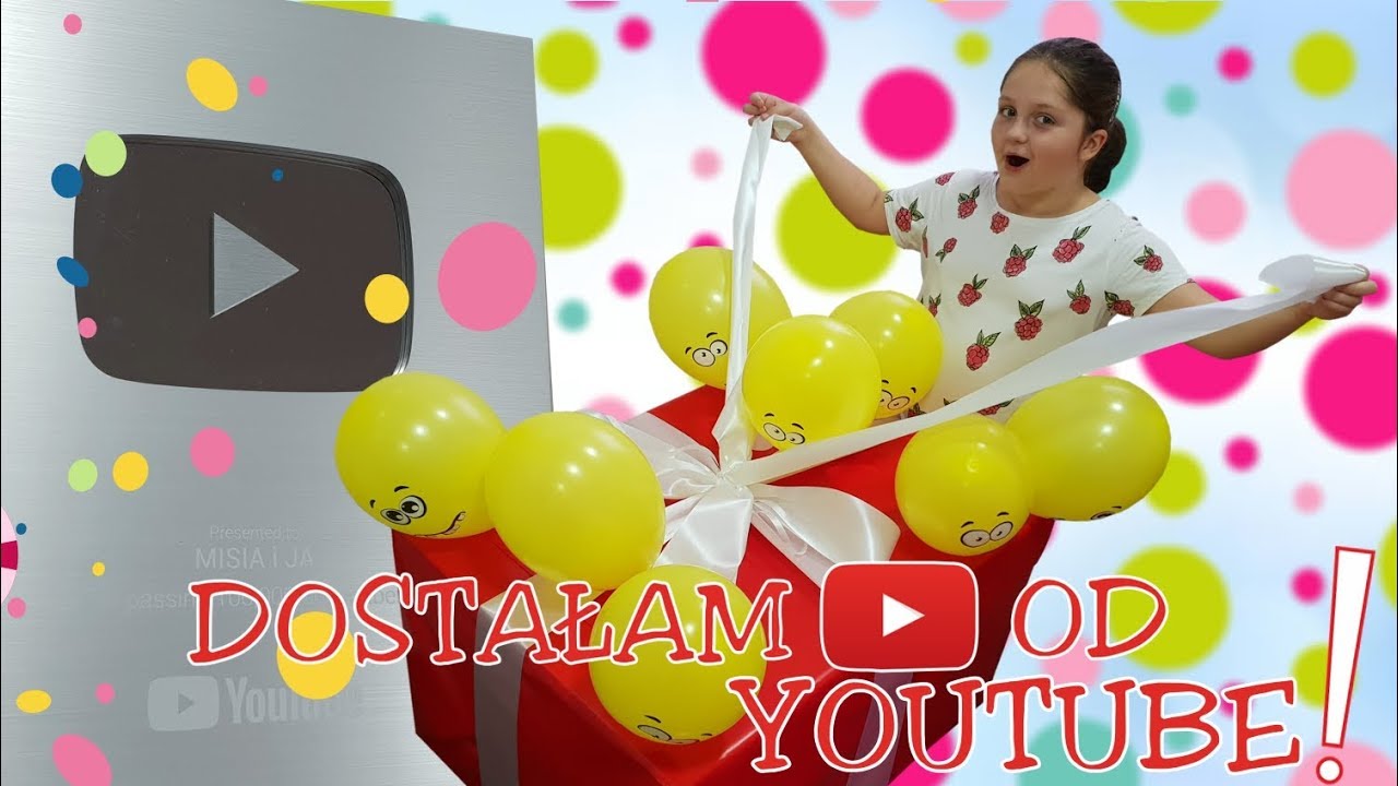 DOSTAŁAM SREBRNY PRZYCISK OD YOUTUBE 😱 MEGA NIESPODZIANKA 😍