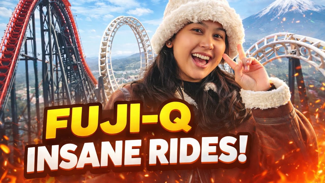 I Survived FUJI-Q Highland’s CRAZIEST Rides! 🎢😱 A Lifetime Experience 🤪