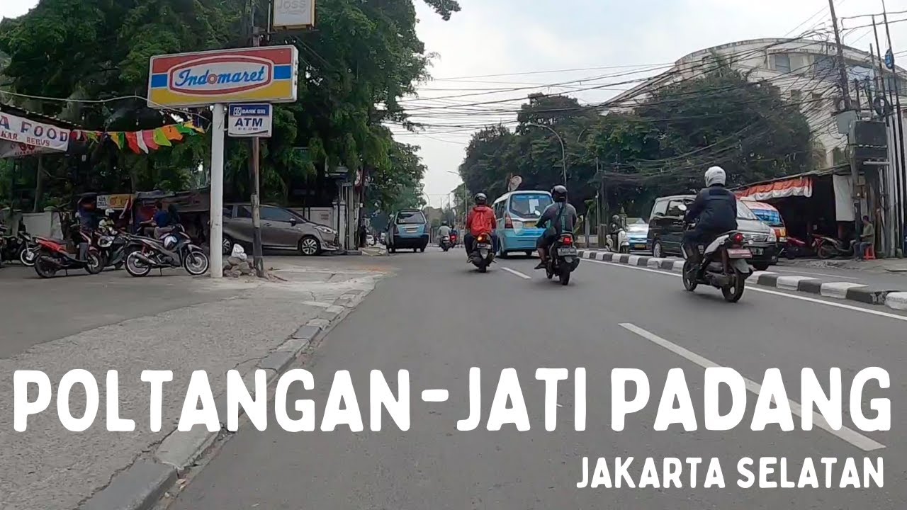RIDING DARI POLTANGAN MENUJU JATIPADANG | SOUTH JAKARTA | DRIVING AROUND | SCOOTER RIDING