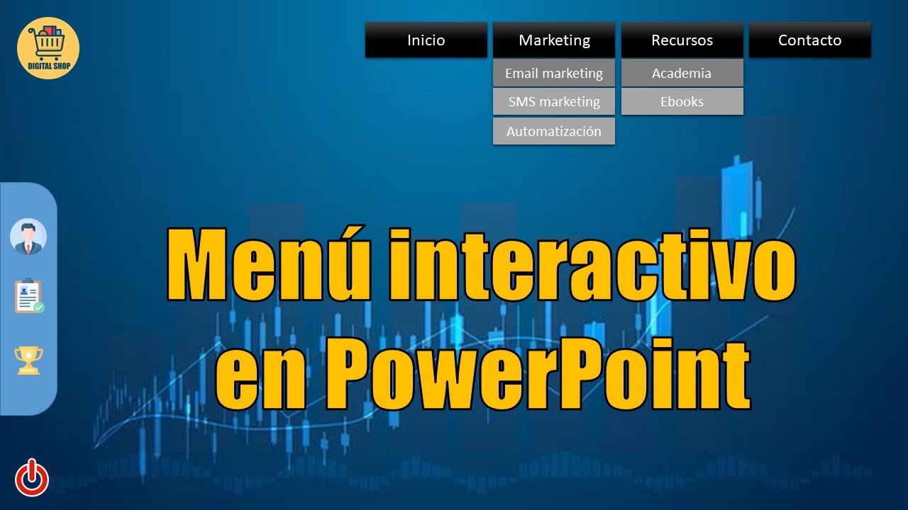 Menú interactivo en PowerPoint