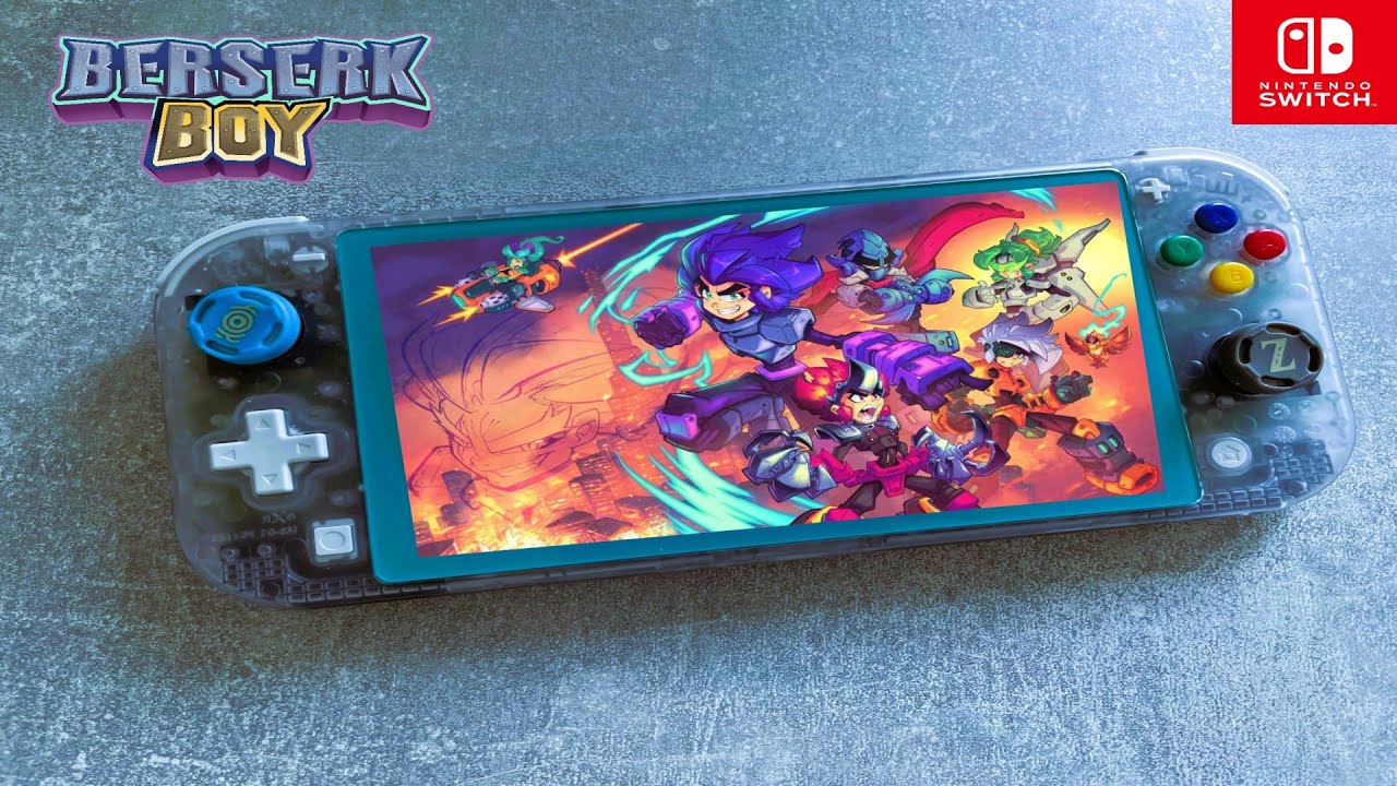 Berserk Boy| Nintendo Switch Lite Gameplay