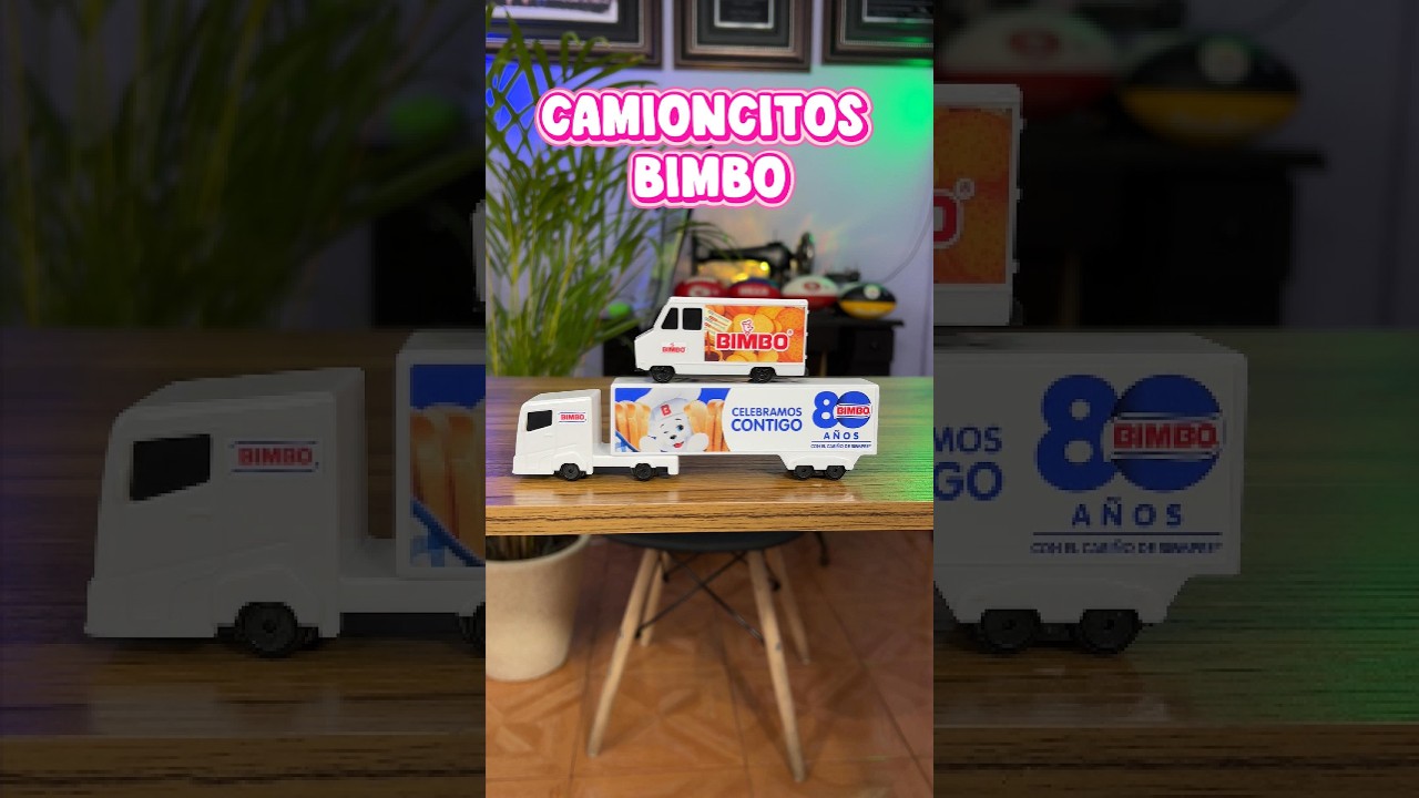CAMIONCITOS BIMBO, POR FIN LOS CONSEGUIMOS, ¿QUÉ TÁL ESTÁN? NUEVA COLECCIÓN DE BIMBO CARRITOS BIMBO