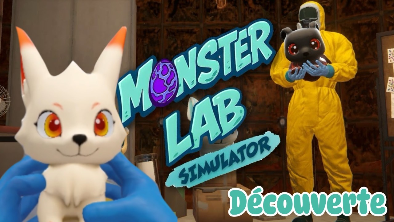 🧪 DÉCOUVERTE de MONSTER LAB SIMULATOR !! [Rediff Live]