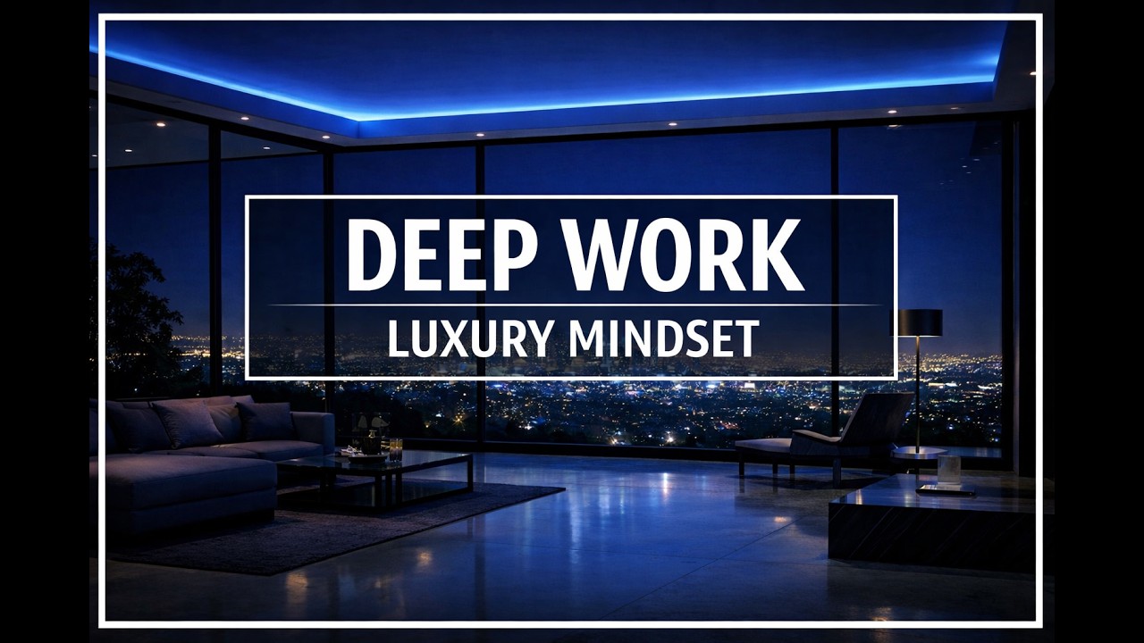 Deep Work Luxury Mindset l 2hours of Deep Focus Music