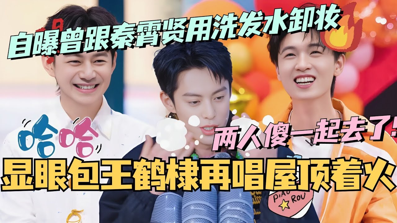 【MultiSub】显眼包王鹤棣重现屋顶着火名场面！自曝曾跟秦霄贤用洗发水卸妆？两人傻一起去了！#综艺 #娱乐 #五十公里桃花坞 #王鹤棣 #秦霄贤 #dylanwang