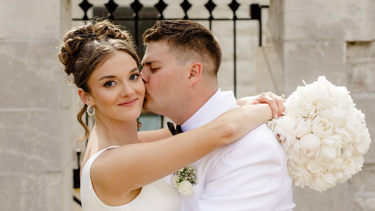 Elegant May Wedding in St. Louis | Reception at Main Street Abbey | Madison & Brett