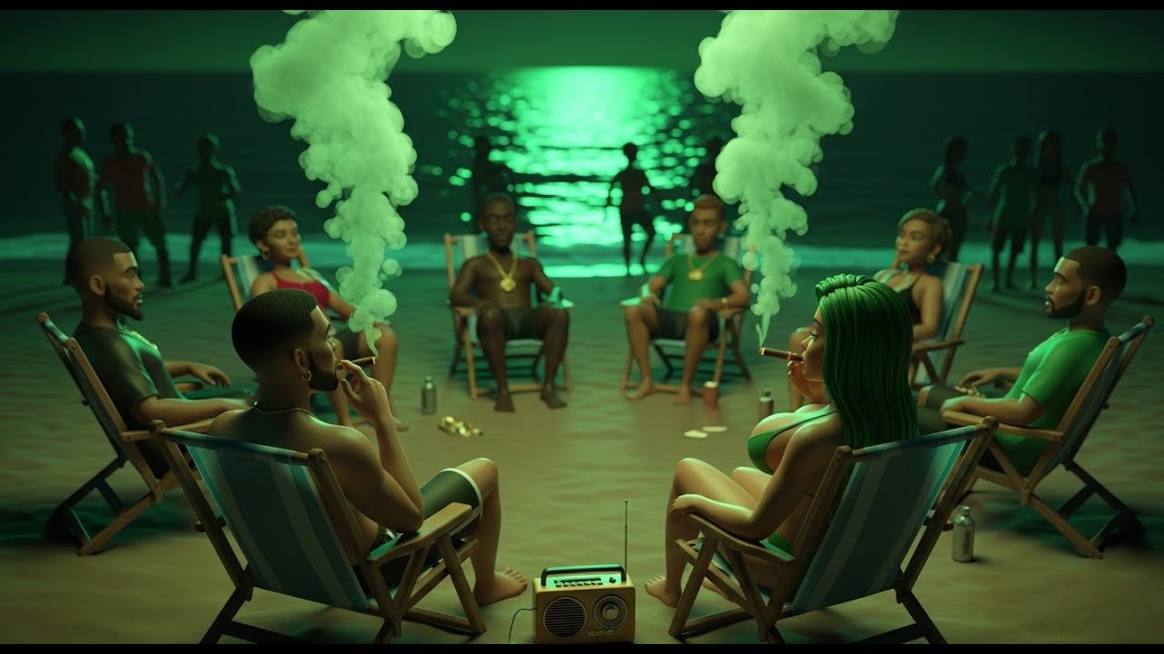 LUAL BRISA & FUMAÇA 🌊 Chill Rap 420 Vibes • TRAP LOFI Favela Beats 🟢🌿