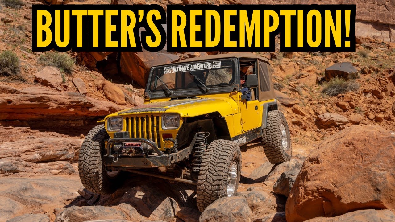 Внедорожные испытания Butter Jeep против Tough Moab на шинах Avix Trailtek R/T.