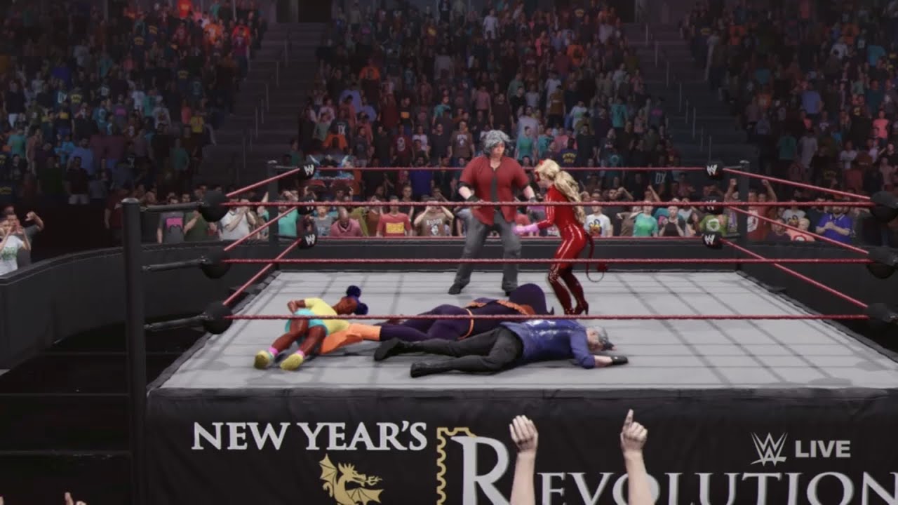 5 person intergender battle royal