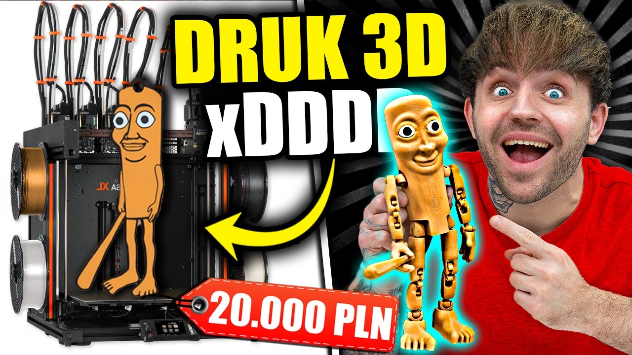 Zrobiłem MEMY NA DRUKARCE 3D za 20.000zł XD