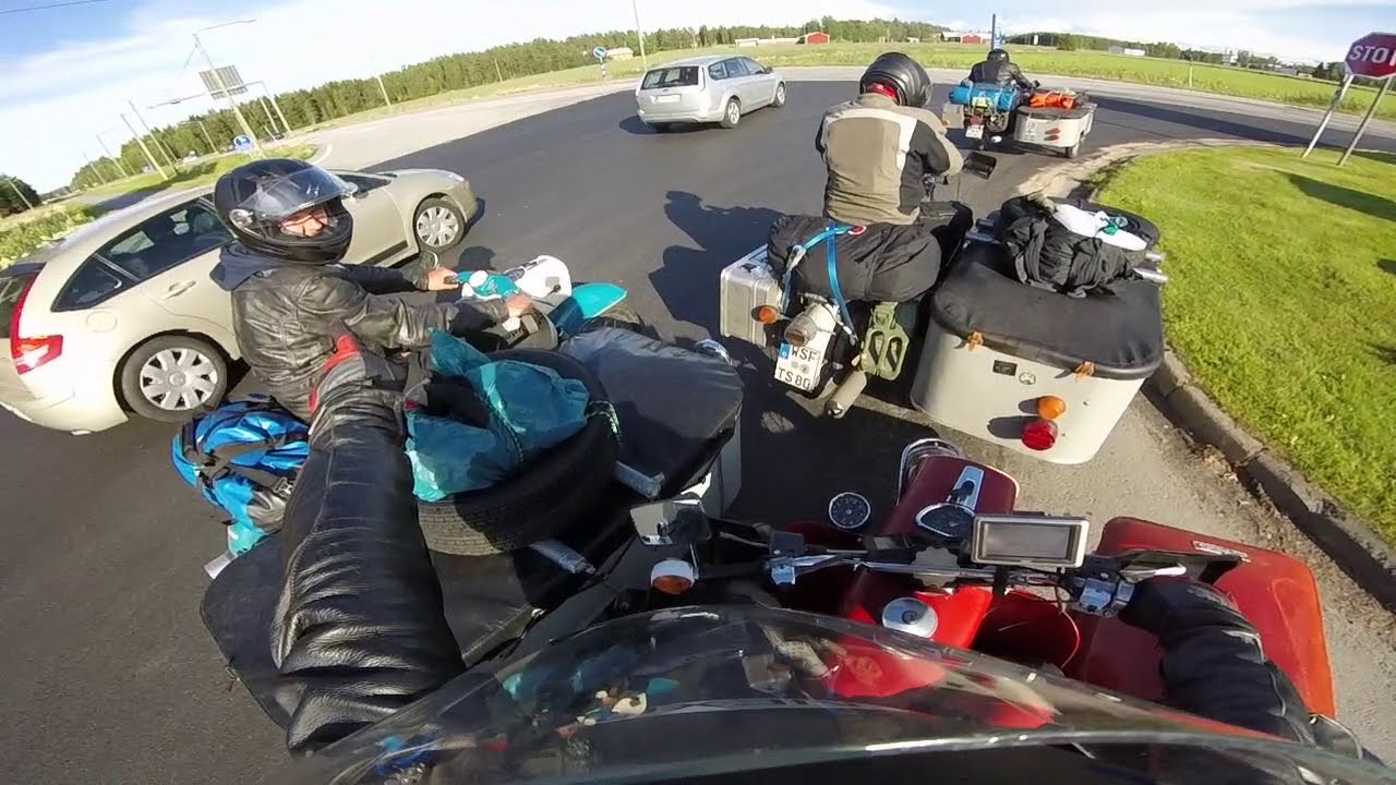 #MZ #sidecar #baltic sea #scandinavia tour 2015
