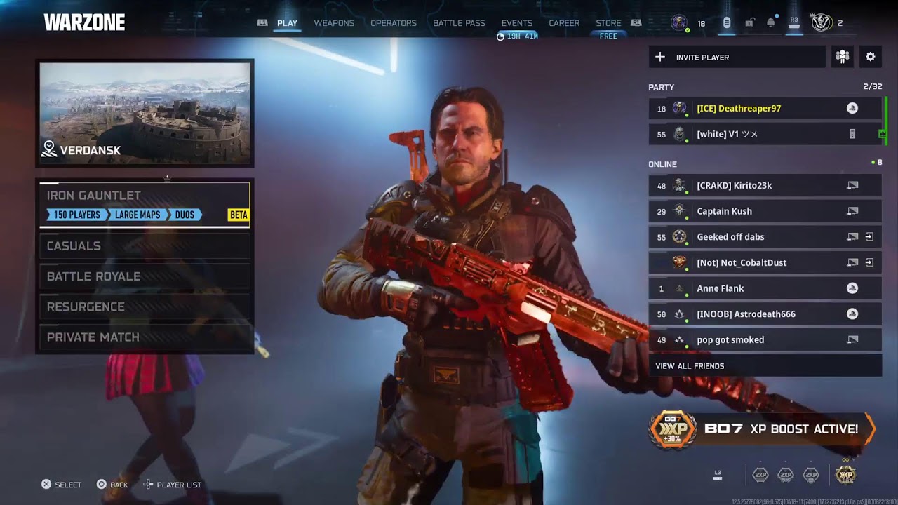 COD antics