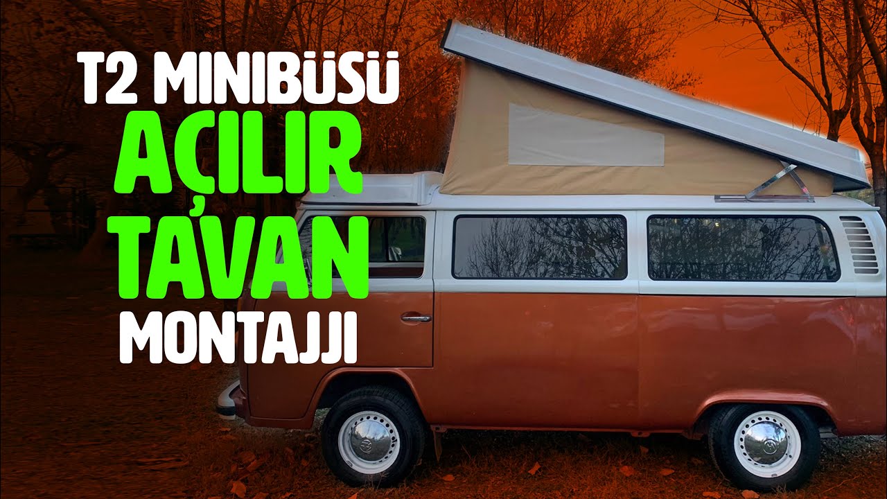 Türkiyede İlk VW T2 Westfalia Tavan Yatak Montajı / Klasik Karavan - 1.Bölüm